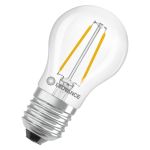 Ledvance Classic LED E27 Poire Filament Claire 1.8W 250lm - 827 Blanc Très Chaud | Équivalent 25W